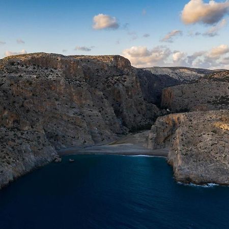 Appartamento Azur Horizon Oceanview House Kokkini Hani Esterno foto