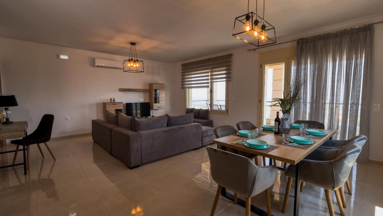 Appartamento Azur Horizon Oceanview House Kokkini Hani Esterno foto
