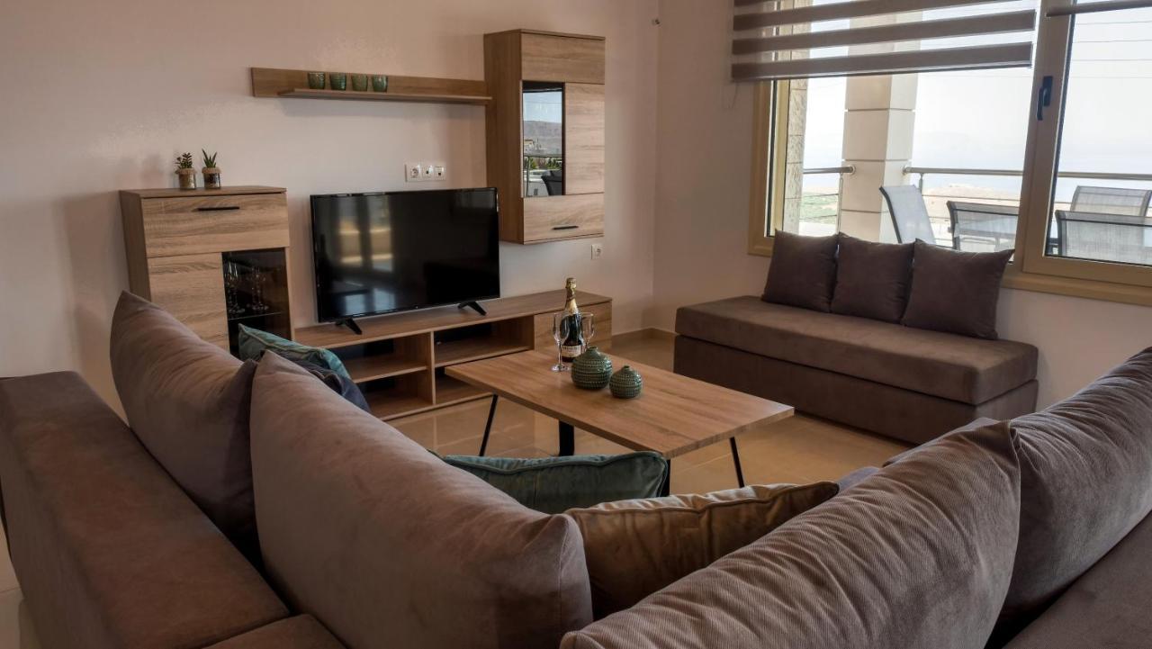 Appartamento Azur Horizon Oceanview House Kokkini Hani Esterno foto