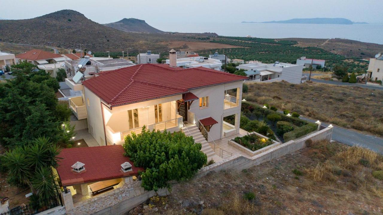 Appartamento Azur Horizon Oceanview House Kokkini Hani Esterno foto