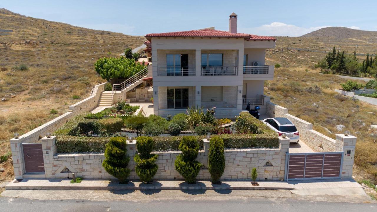 Appartamento Azur Horizon Oceanview House Kokkini Hani Esterno foto