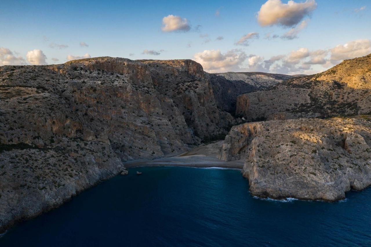 Appartamento Azur Horizon Oceanview House Kokkini Hani Esterno foto