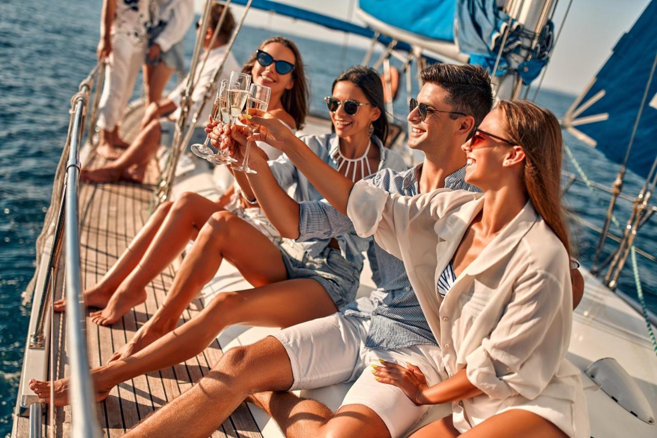 Appartamento Azur Horizon Oceanview House Kokkini Hani Esterno foto
